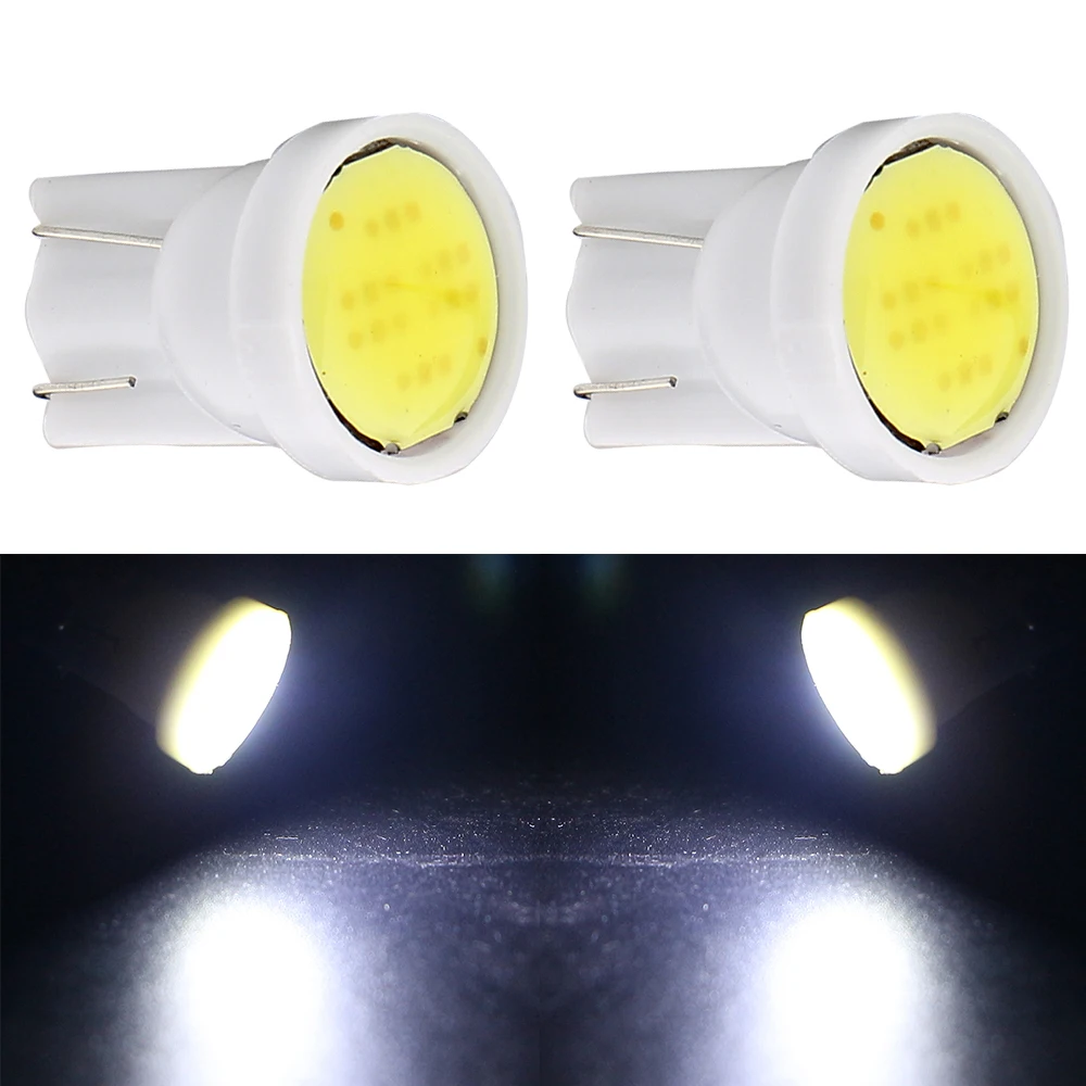 10 шт./партия 24V T10 COB 2W 194 168 W5W 6 светодиодный Белый Высокое Мощность светодиодный двери автомобиля головной светильник показатель вождения Светильник лампы