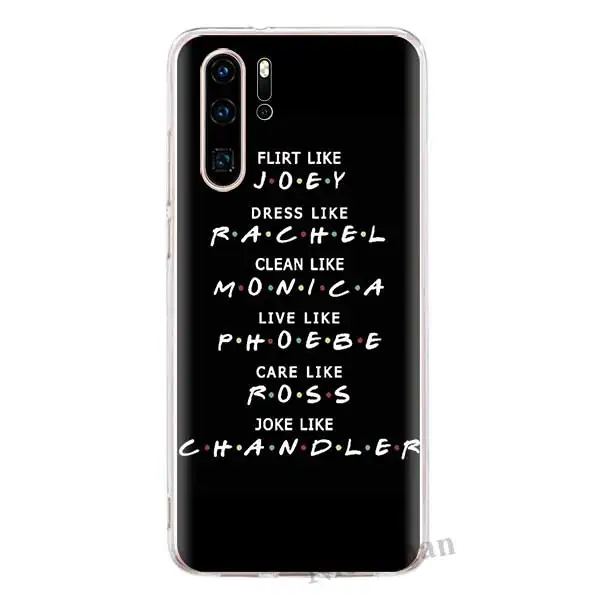 15 Мягкий чехол из ТПУ для huawei P30 P20 Pro P30 P20 Lite P10 P9 Lite P Smart Plus Friends tv дверь прозрачный силиконовый чехол - Цвет: 15