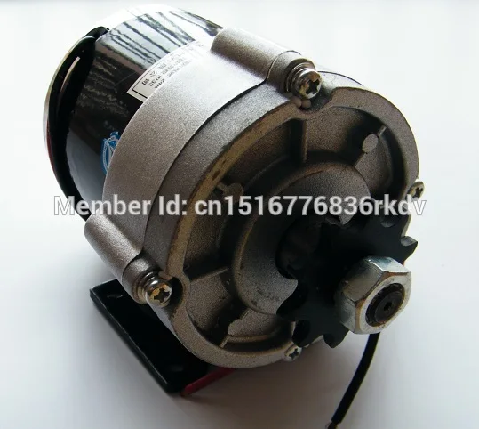 36V600W электродугулирующий двигатель 10 T зубья 420 H цепь MY1020Z Unite мотор матовый