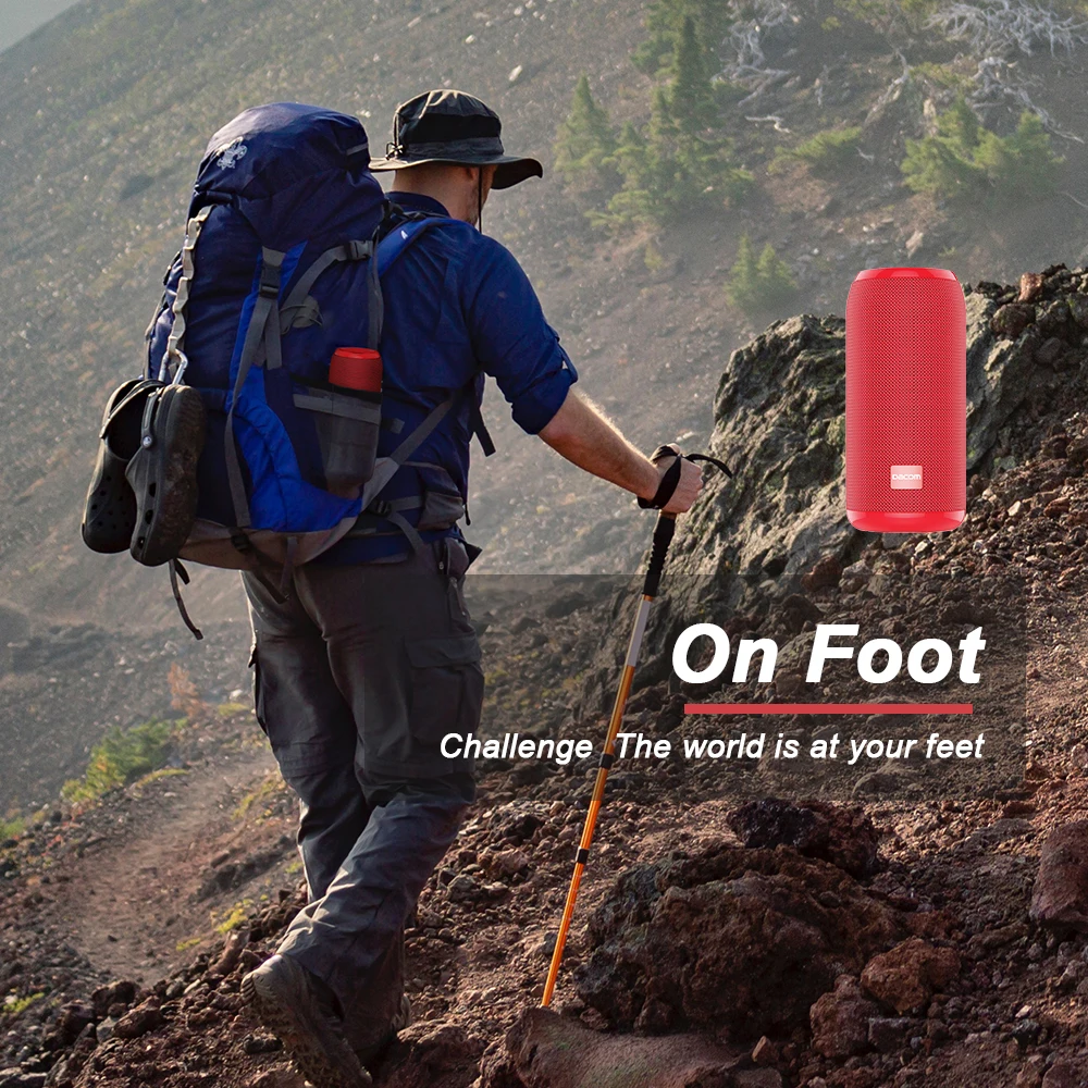 DACOM Q53 Bloototh портативный Bluetooth динамик открытый велосипедный беспроводной s