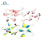 Вольфрамовый джиг Maximumcatch 16 #14 #12 # для подледной рыбалки, 0,42-1,90 г, приманка для подледной рыбалки 11 мм-17 мм, японский крючок, приманки для зимней рыбалки