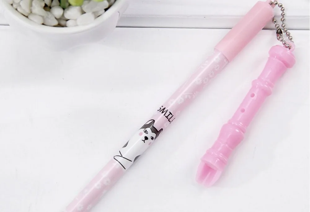 Креативная гелевая ручка с подвеской чернильная школьная призовая канцелярские