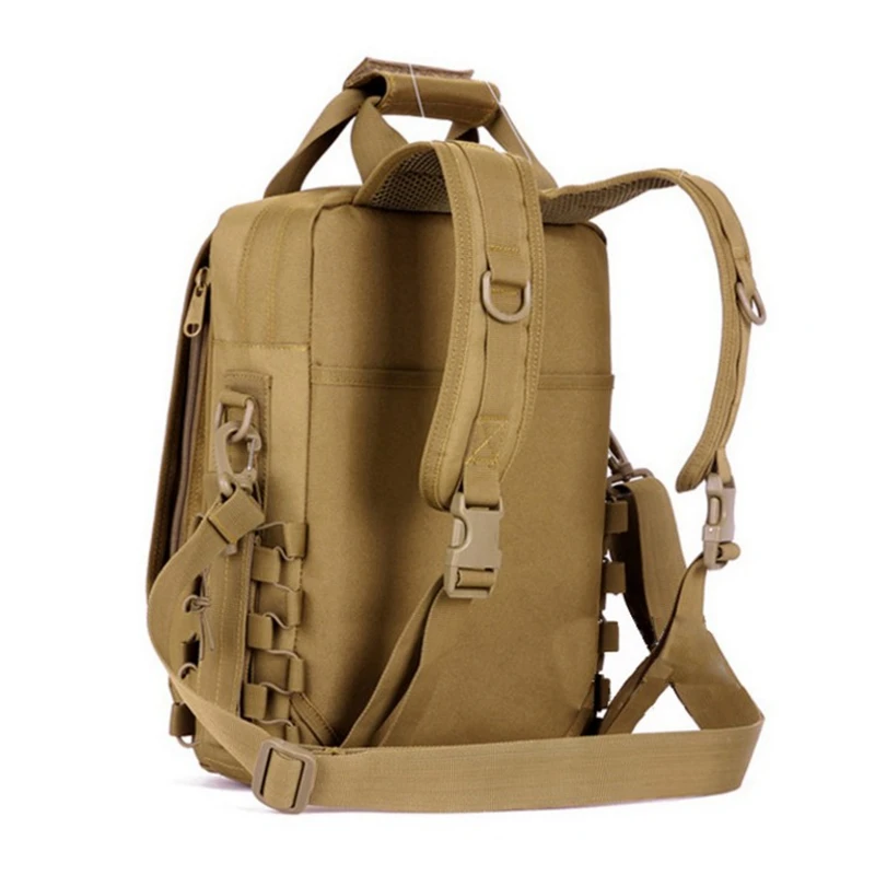 Тактическая охотничья сумка для ноутбука 14 '' Мужской Рюкзак Molle кемпинга