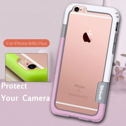 Для 6с плюс 5.5 дюймов 6 цветов Walnutt мягкие TPU защита для iPhone 6|for iphone|case covercase for iphone |