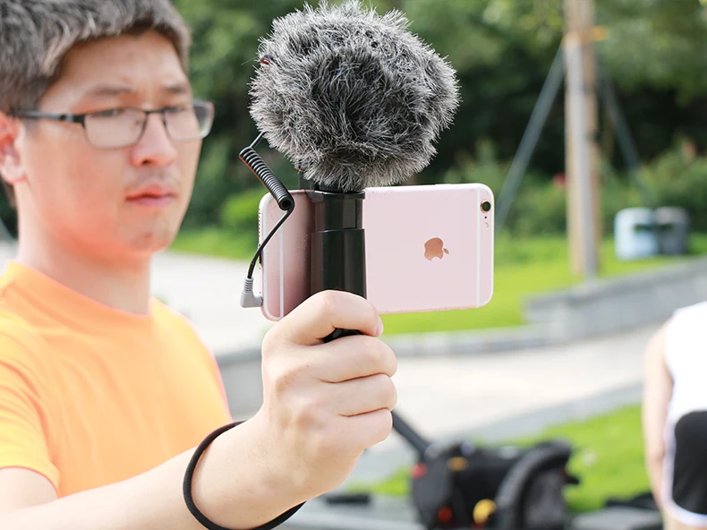 Ulanzi 3,5 мм TRS для TRRS Соединительный кабель адаптер для RODE VideoMicro VideoMic Go BY-MM1 микрофон для iPhone 6 5 Android смартфон