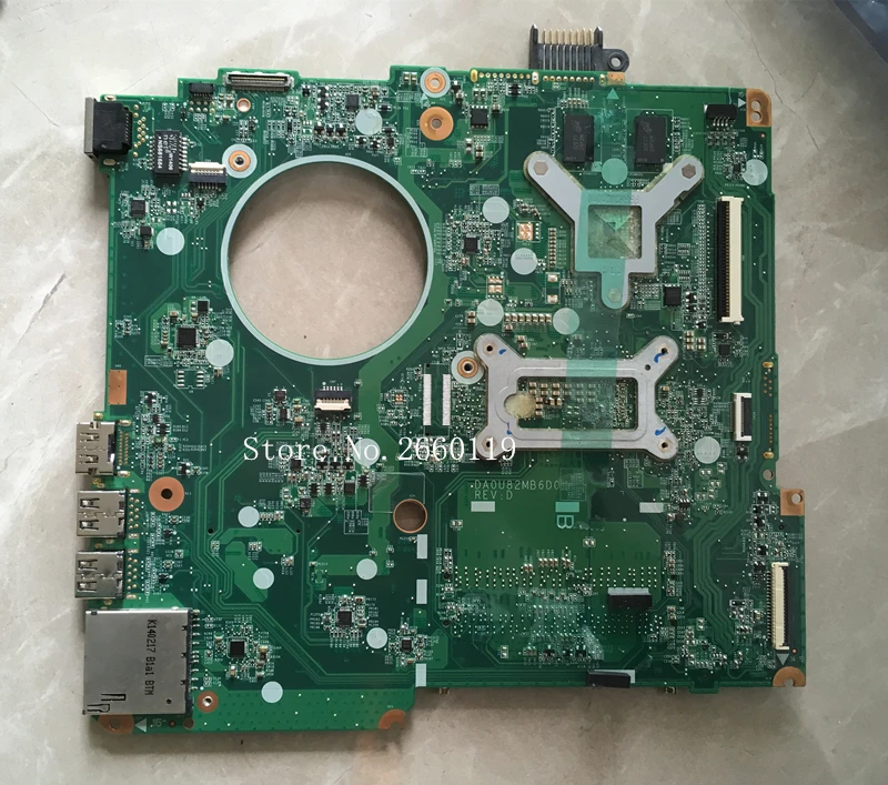 

Laptop motherboard for 15-N I5-4200U DA0U82MB6D0 751494-001 751494-501 751494-601 mainboard Fully tested