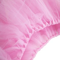 top quality solid 10080 cm restaurant tulle table skirt european style wedding banquet festival party tutu stage skirt