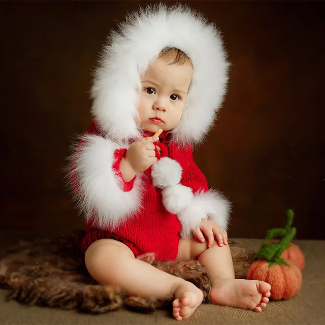 knitted baby clothes Детская фотография реквизит для вязаная шапочка для новорожденных+ Вязаные мягкие наряды одежда комбинезоны Fotografia аксессуары Студия фото реквизит - Цвет: knitted baby clothes