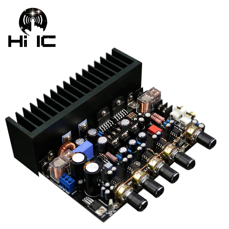 LM3886 IRS2092 2,1 канальный цифровой аудио усилитель стерео усилитель высокой мощности доска 50 Вт* 2+ 100 Вт