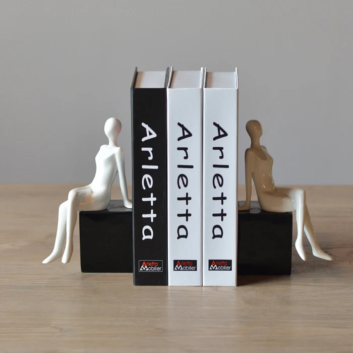 Современные минималистичные художественные фигурки книжные книжки кабинет