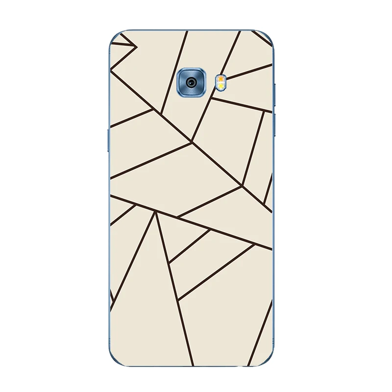 DIY для Samsung Galaxy A520 A5 2017 чехол телефона 2015/2016 C5/C5 Pro мягкий из ТПУ с асимметричными
