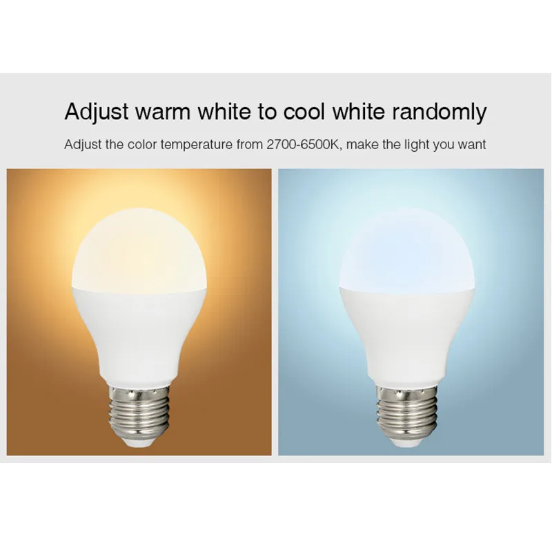 AC 86 265V Mi. Light 6W RGB + CCT Светодиодная лампа FUT014 RF дистанционное управление WiFi
