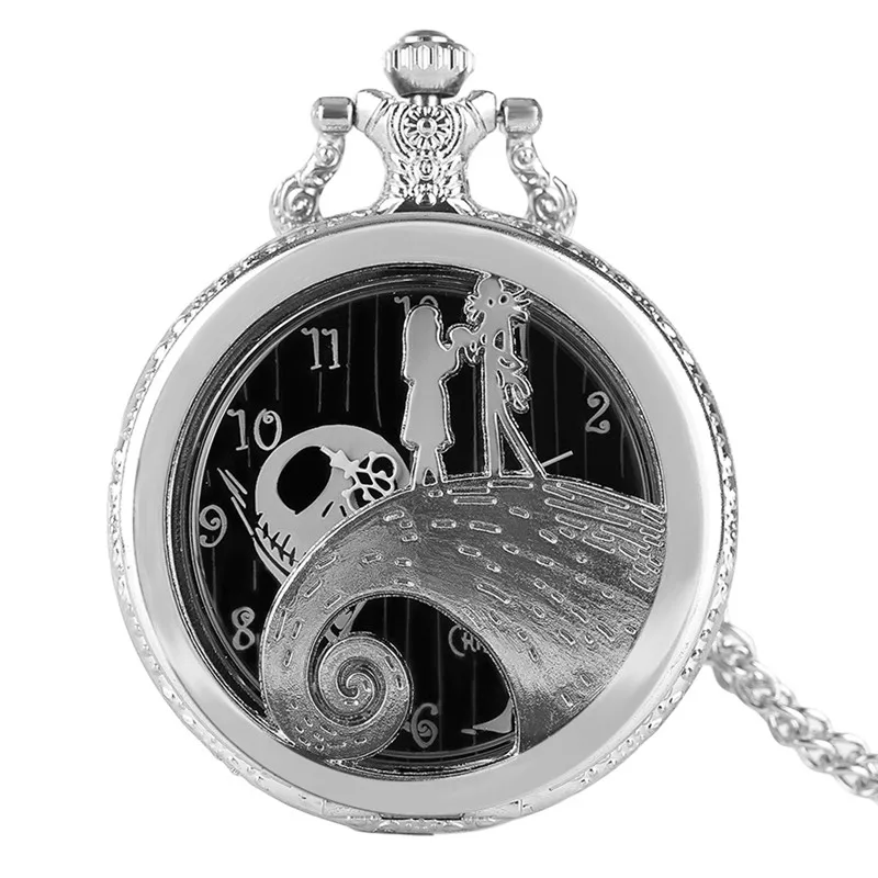 Bronze Fashion Cool Theme Chain Quartz Men Children Women Modern Fob Pocket Watch | Наручные часы