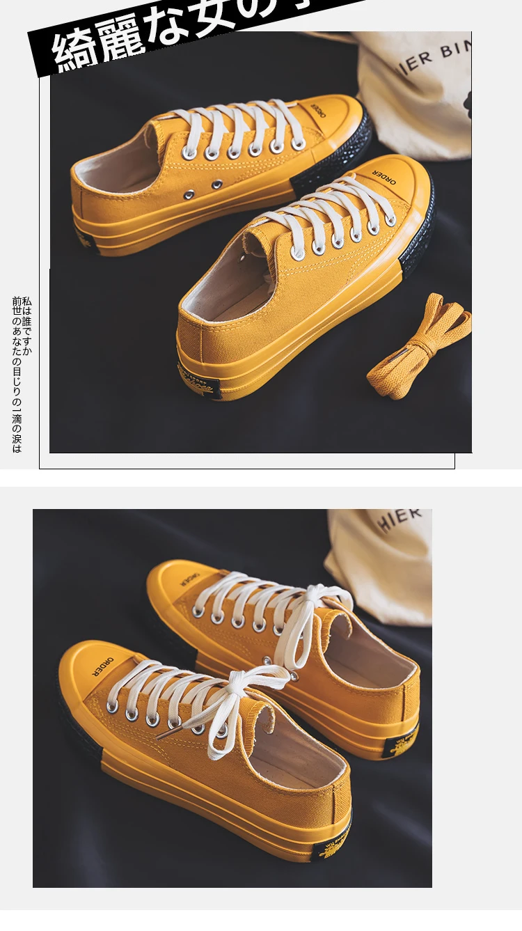 Canvas Fashion Shoes Woman Spring New Fashion Candy Color Women Casual Shoes Flats Canvas Women Casual Solid Shoes Sneakers