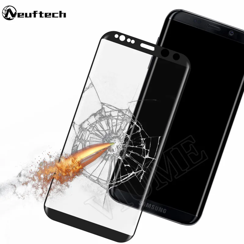 3D изогнутые закаленное Стекло для samsung galaxy s8 S9 плюс Примечание 8 Экран защитный