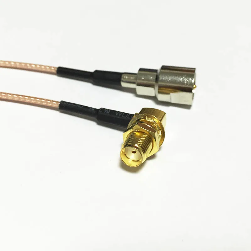 WIFI антенна адаптер SMA гнездо Гайка правый угол переключатель FME штекер кабель pigtail