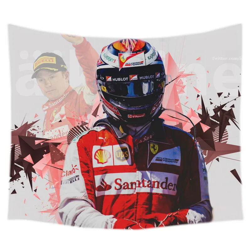 Настенный Гобелен Kimi Raikkonen подвесное покрывало на заказ простыни для спальни