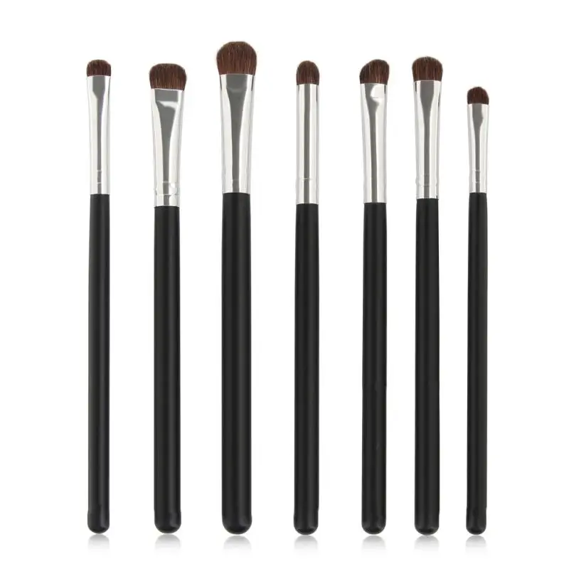 Набор кистей для макияжа глаз из натуральных волос 7 шт.|brush set professional|makeup brush seteye