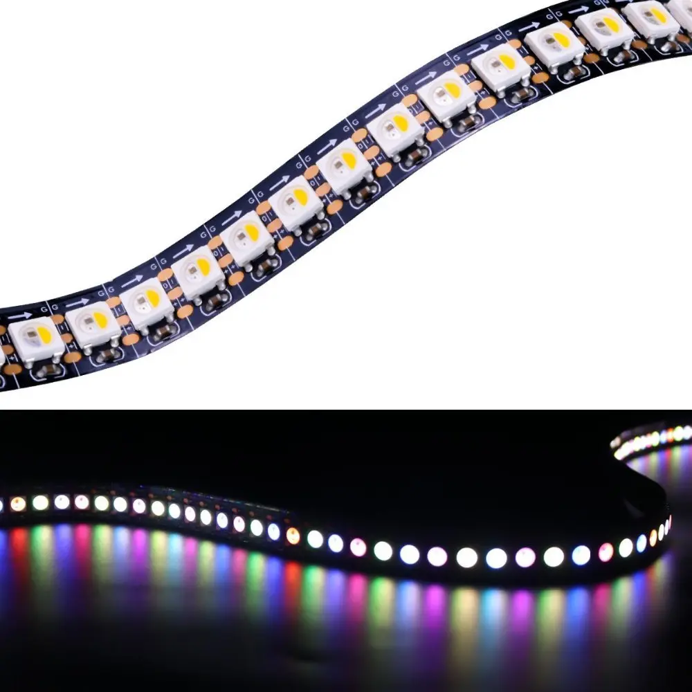 WIXURE SK6812 RGBW RGBWW светодиодный полосы 5050 RGB + теплый белый подобные WS2812B 3.3ft/1 м 144 s /m