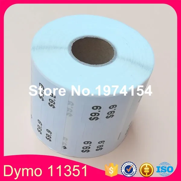 28 x рулонов совместимые с dymo этикетки 11351 ювелирные изделия термальная бумага 54 мм