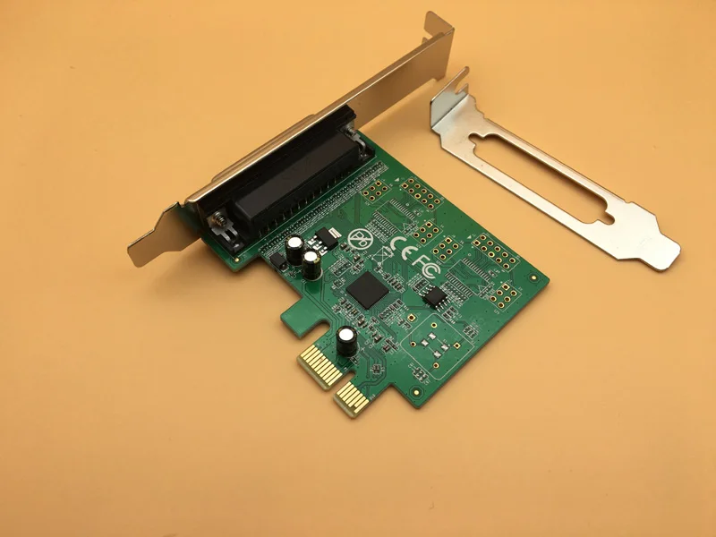 PCI E к параллельному порту карты AX99100 чип DB25 интерфейс печати PCIE LPT карта