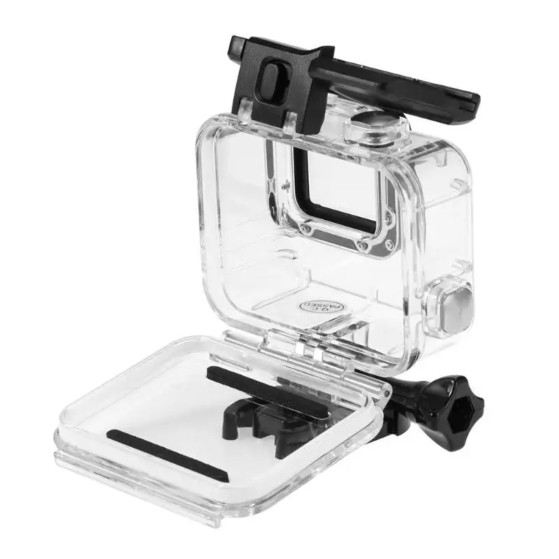 40 м подводный водонепроницаемый чехол для GoPro Hero 7 5 6, Черный Защитный корпус для экшн-камеры, корпус, рамка для GoPro, аксессуары