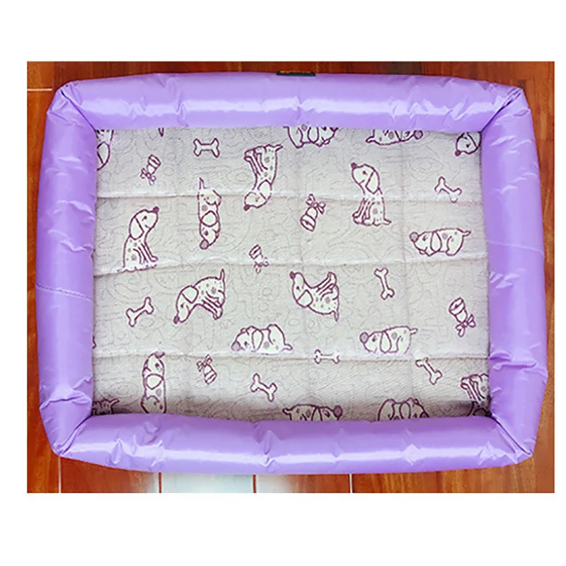 Cartoon Waterproof Cooling Dog Sleeping Bed Summer Anti-dirty Pet Mat Thicken Kennel For Large Small Dogs | Дом и сад