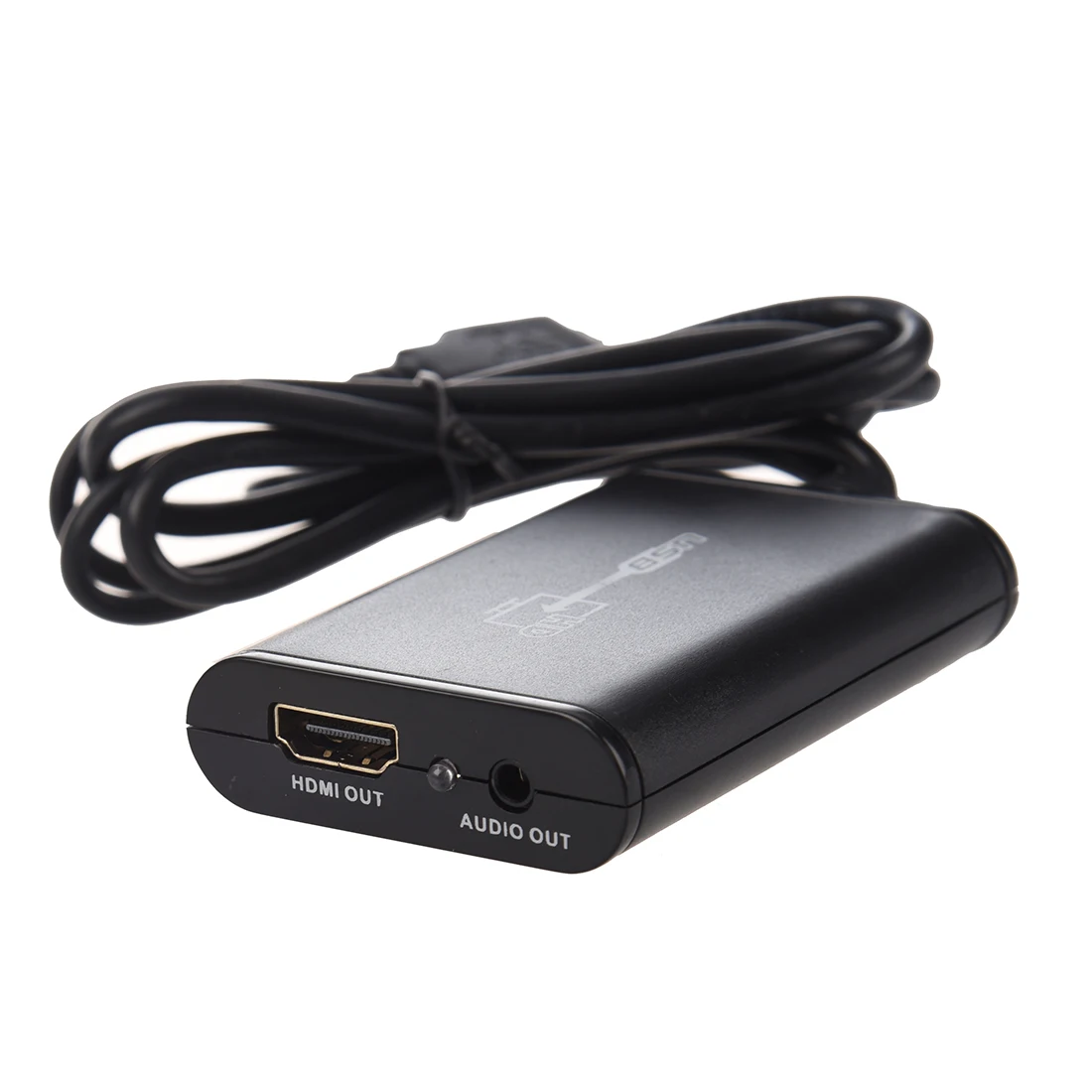 USB в HDMI конвертер с 3 5 мм аудио кабель 1080P для Windows XP/VISTA/7 и Mac OS X Черный|Кабели VGA| |