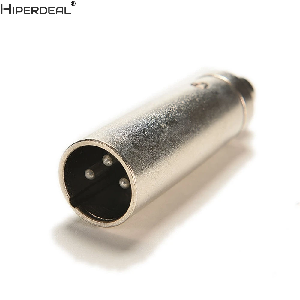 HIPERDEAL 3 Pin XLR штекер Женский RCA аудио разъем микрофонный кабель микшер аудио адаптер Oct30