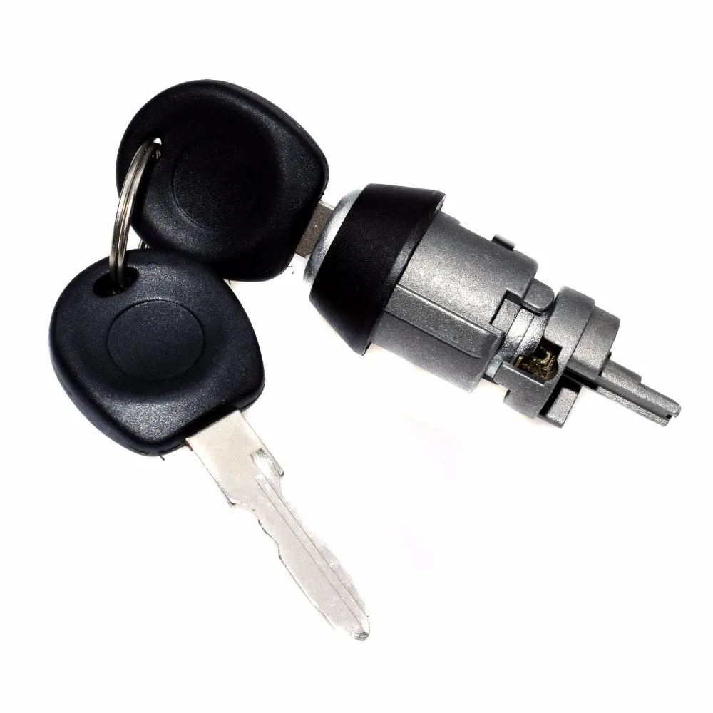 Цилиндр замка зажигания ISANCE 357905855B для VW Cabrio Cabriolet Corrado EuroVan Golf Jetta Passat Scirocco 1988 1999|lock