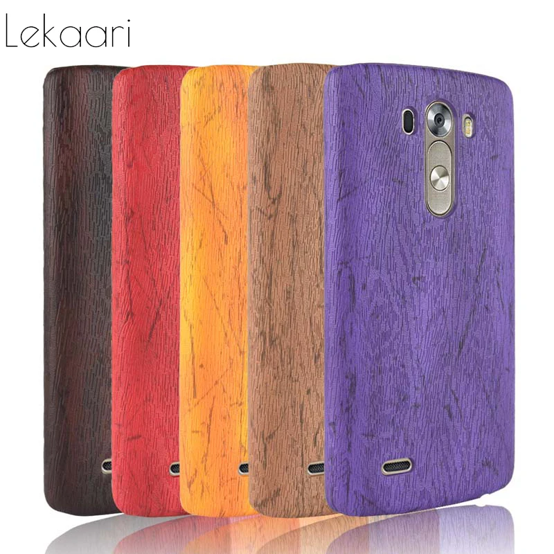 Чехол для LG G3 D 855 850 851 852 Твердый чехол с текстурой древесины Prime G 3 F400 F460 D855 D850 D851 D852