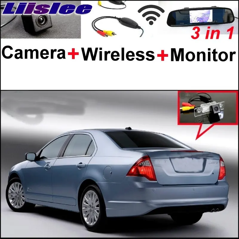 Liislee 3 в 1 для Ford Fusion 2002 ~ 2012 специальная камера заднего вида + беспроводной приемник