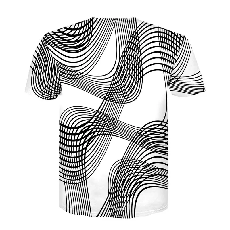 Genuxury Для мужчин Модная крутая футболка Фитнес круглый вырез горловины Топы Crewneck