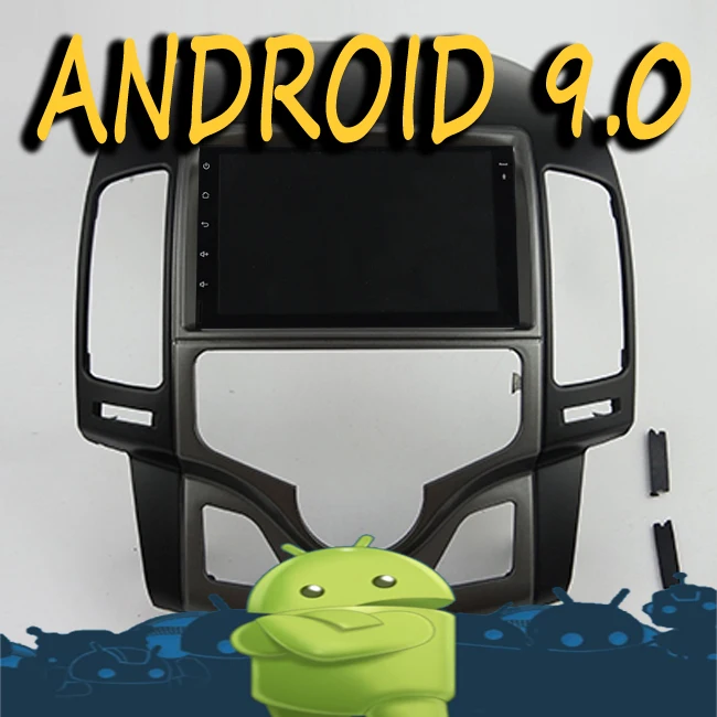Android 9,0 радио магнитофон 8-ядерный автомобильный мультимидийный навигатор навигации для HYUNDAI I30 Авто AC LHD 09 сенсорный экран видео плеер+ рамка