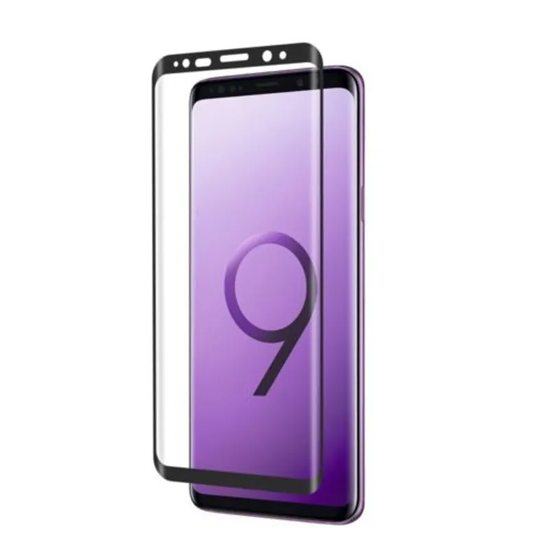 Закаленное стекло для Samsung Galaxy S9/S9 Plus 3D Защитная пленка экрана прозрачная задняя