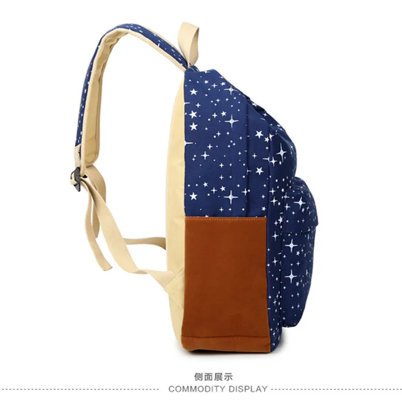 Miwind Лидер продаж холст Для женщин рюкзак большой Ёмкость школьные сумки для