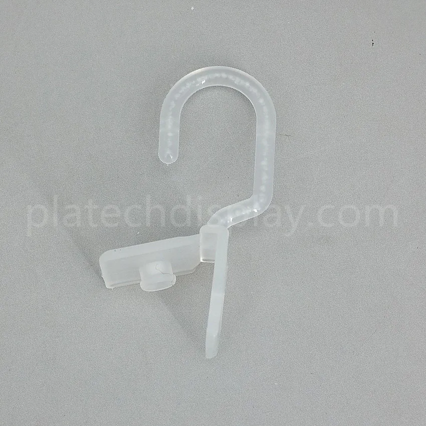 

Plastic Hanging Hanger Buckle Hooks Special For Clear PVC Protected Cover Film In Supermarket Stores Promotion 20pcs