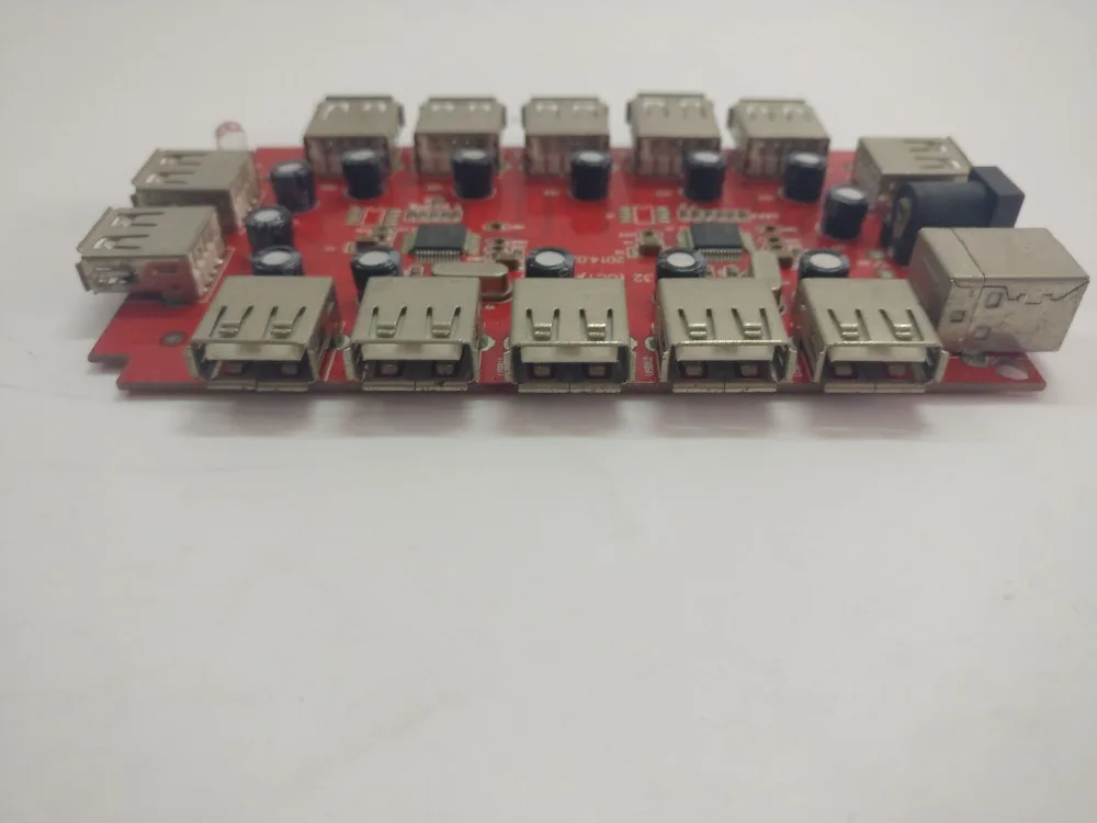 USB2.0 13 портовый концентратор порт удлинитель деконцентратор PCB подходит для Gridseed G-Blade Gridseed USB Scrypt Miner от YUNHUI