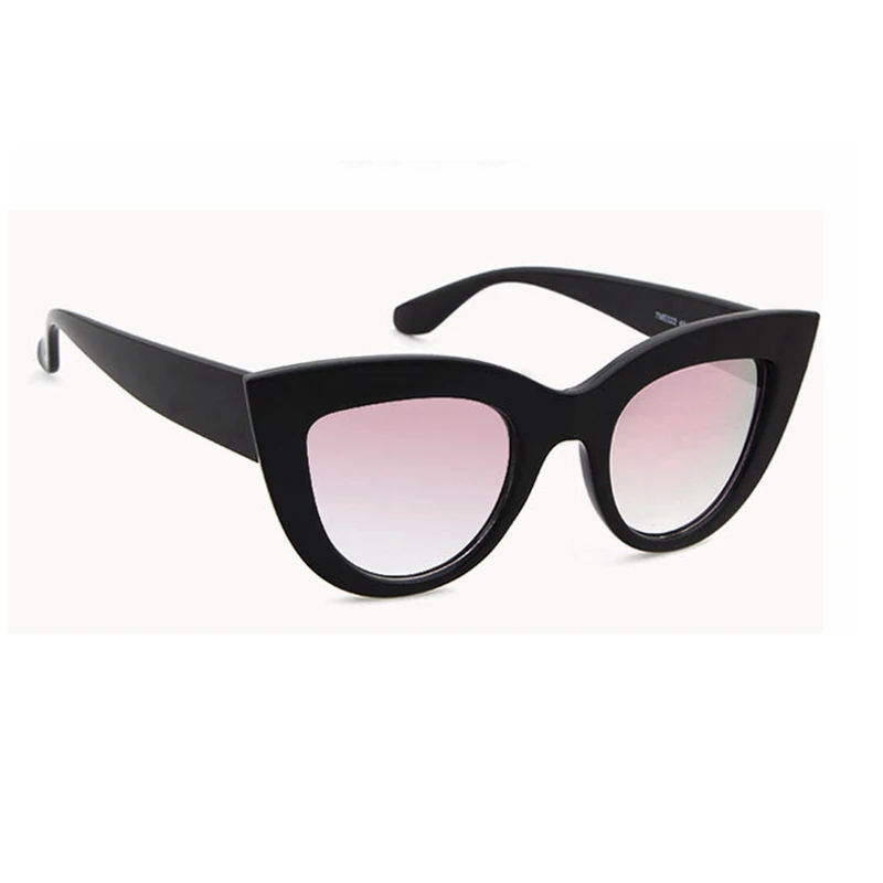 MONIQUE CatEye Солнцезащитные очки для женщин розовые зеркальные оттенки женские