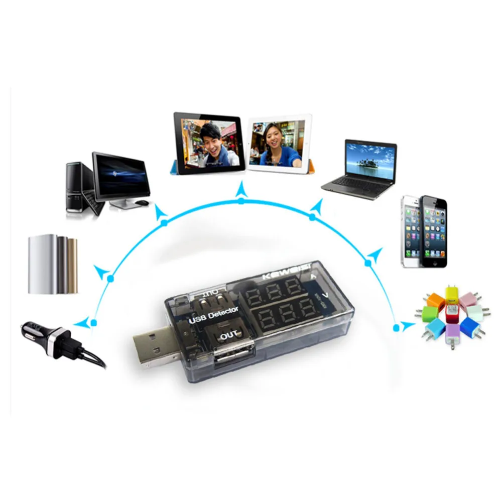 Цифровой USB тестер батареи Вольтметр банк питания диагностический инструмент напряжение тока доктор зарядное устройство Емкость тестер метр амперметр