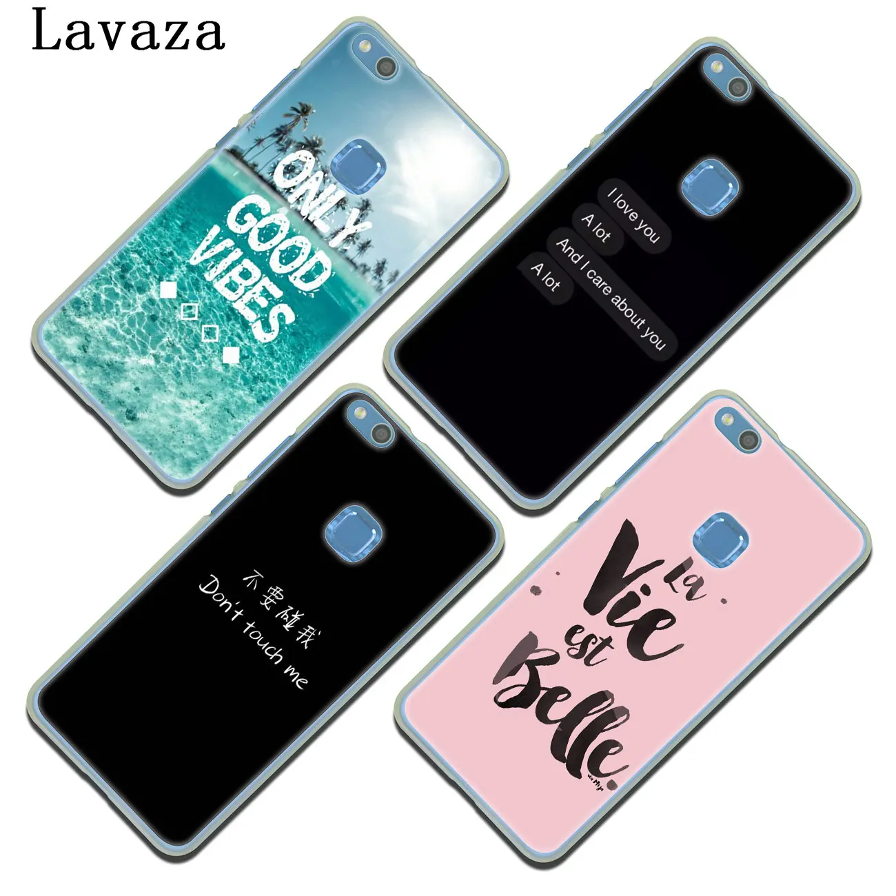Пословица фраза девиз Good Vibes Only Love чехол для Huawei Y9 Y7 Prime 2019 2018 Honor 20 8A 8X 8 9 9X 10 Lite 7C 7X 6A