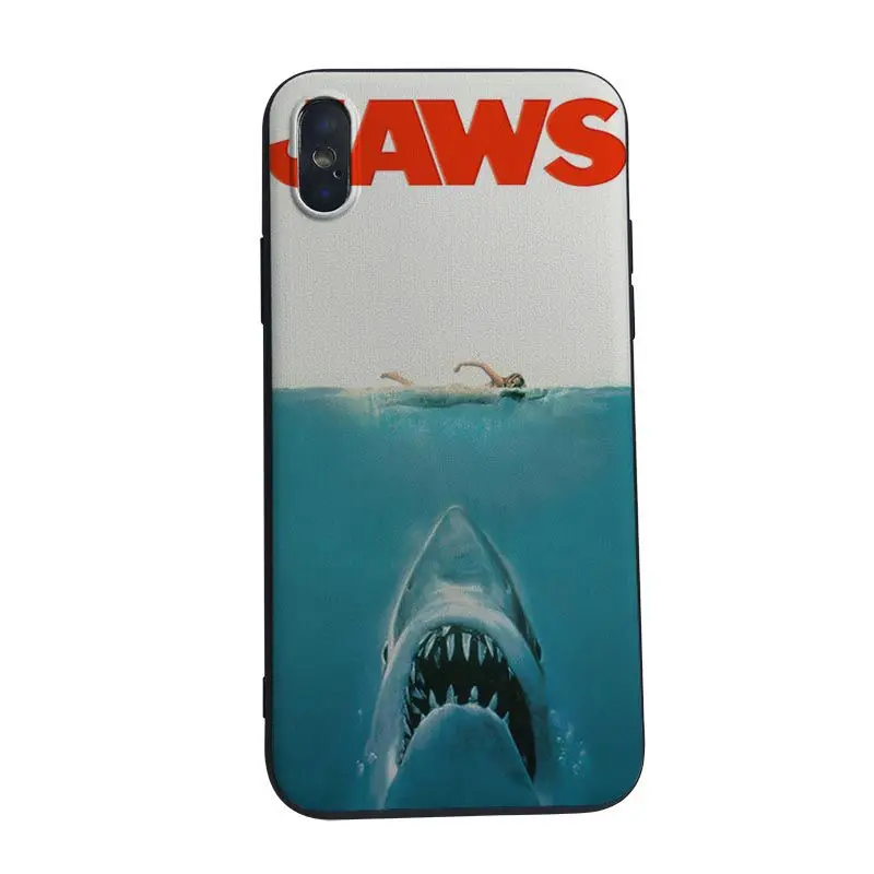 Мягкий силиконовый чехол MaiYaCa Happy Jaws для iphone 5 5s SE 6s 6plus 7 8plus 8 X XS XR XSMAX мягкий из ТПУ |