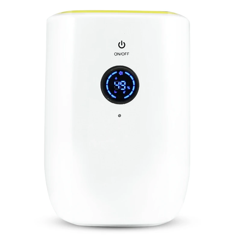 

800Ml Electric Air Dehumidifier For Home Portable Moisture Absorbing Air Dryer With Auto-Off And Led Indicator Air Dehumidifie