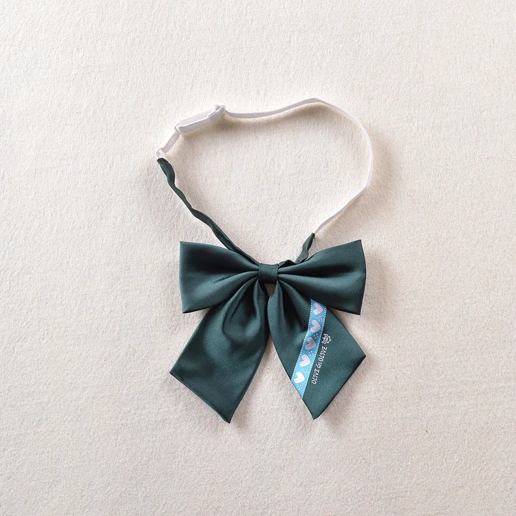 Сердца и буквы Emboridery элегантный дизайн Для женщин Британский японская школьная