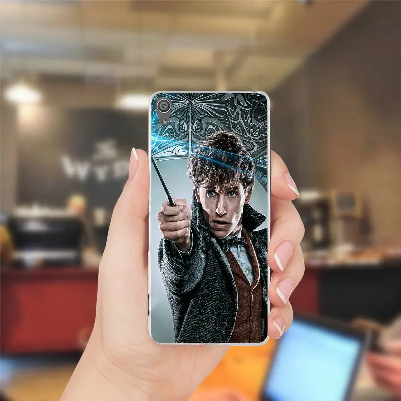 С фантастическими животными преступления Гриндельвальд мягкий чехол для