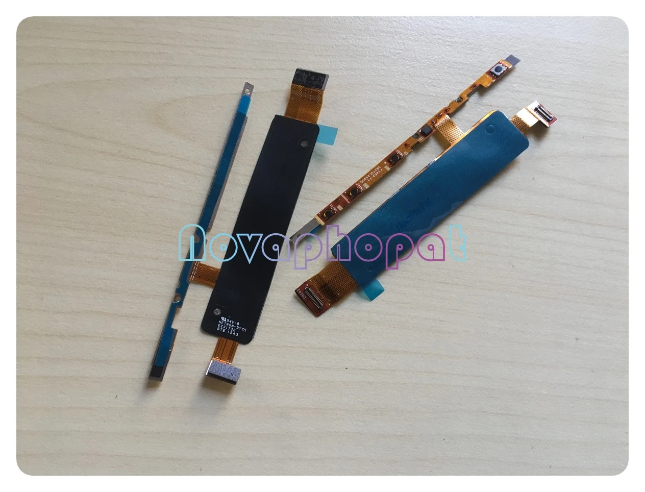 

Novaphopat For Sony Xperia M4 Aqua E2303 E2353 Power on off Volume up down Switch Key Button flex cable Replacement Parts +track