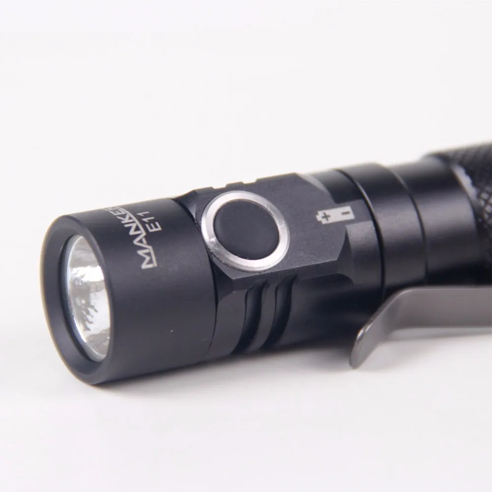 Карманный светодиодный фонарик Manker E11 800 лм Cree XP L мини EDC приводной механизм