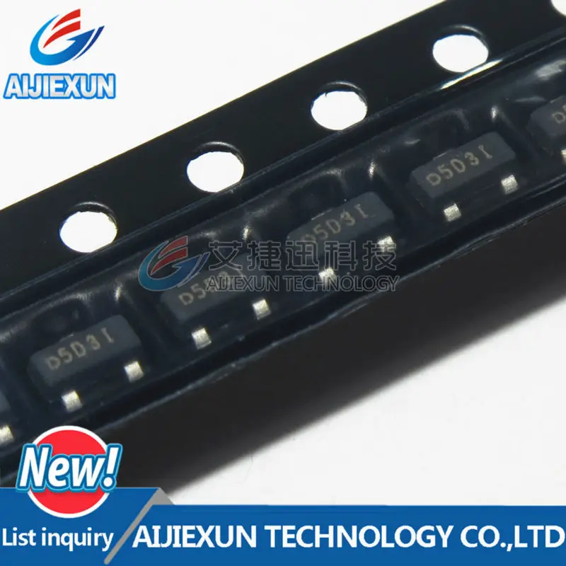 

10 шт. SI2325DS-T1-E3 печати D5 SOT-23 P-Channel 150-V (D-S) MOSFET в наличии 100% новый и оригинальный