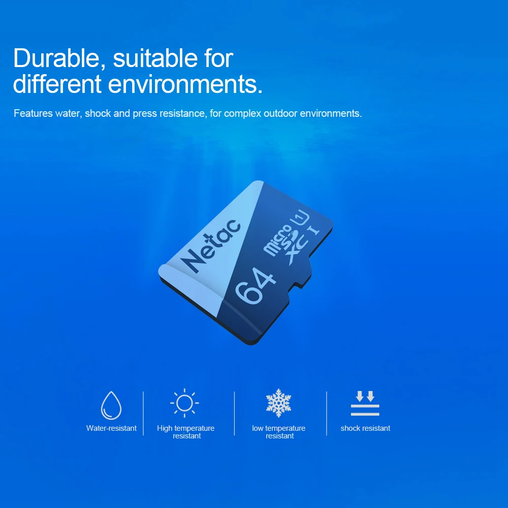 Netac P500 версия для зарубежных Class 10 Micro SDXC карты памяти флэш память хранения данных