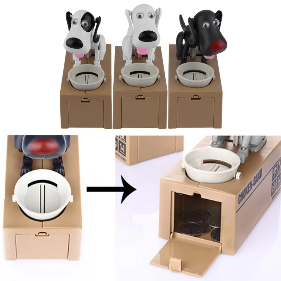 1 шт. копилка для монет в виде милой собаки | Дом и сад